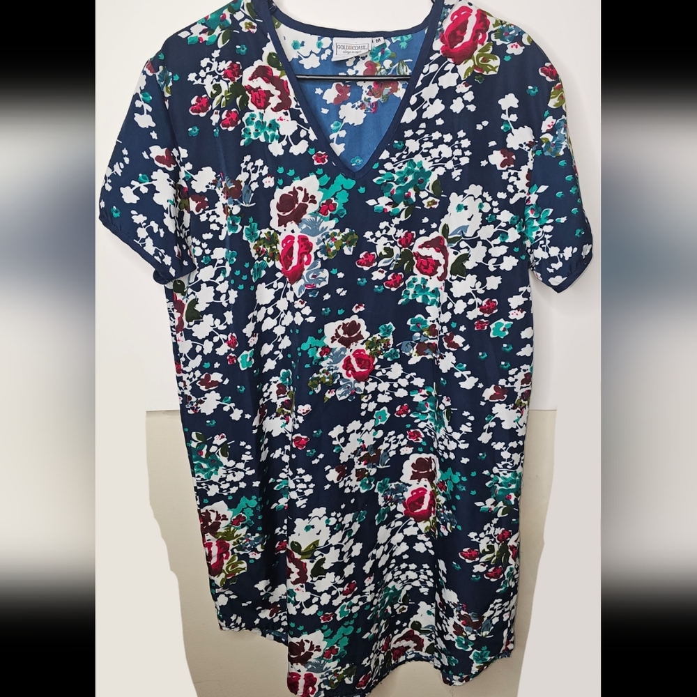 NWOT 2 Gold Coast Intimates Sleepwear Night Shirt Set